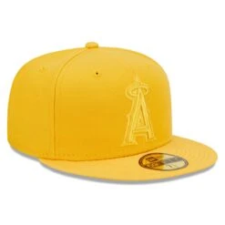 Men's Los Angeles Angels New Era Gold Tonal 59FIFTY Fitted Hat -CapNation Shop mens new era gold los angeles angels tonal 59fifty fitted hat ss5 p 4796621pv 3u bzc631tvgv2onvtayhdov ndwgnt0oqa5lauyhz0rn