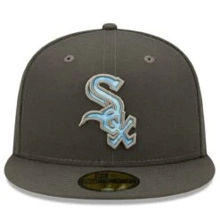 Men's Chicago White Sox New Era Graphite 2022 Father's Day On-Field 59FIFTY Fitted Hat -CapNation Shop mens new era graphite chicago white sox 2022 fathers day on field 59fifty fitted hat pi4462000 altimages ff 4462823 6ef8eeed2a70108515daalt2 full
