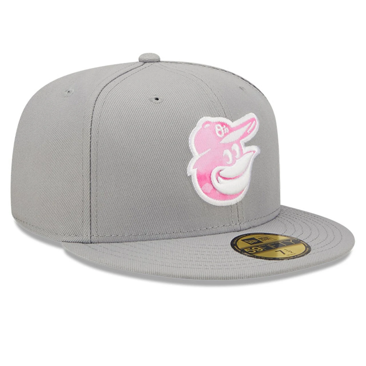 Men's Baltimore Orioles New Era Gray 2022 Mother's Day On-Field 59FIFTY Fitted Hat 5 Men's Baltimore Orioles New Era Gray 2022 Mother's Day On-Field 59FIFTY Fitted Hat - Image 3