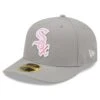 Men's Chicago White Sox New Era Gray 2022 Mother's Day On-Field Low Profile 59FIFTY Fitted Hat -CapNation Shop mens new era gray chicago white sox 2022 mothers day on field low profile 59fifty fitted hat pi4459000 altimages ff 4459322 acba8f0ba9da280340ebalt1 full