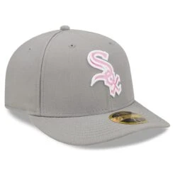 Men's Chicago White Sox New Era Gray 2022 Mother's Day On-Field Low Profile 59FIFTY Fitted Hat -CapNation Shop mens new era gray chicago white sox 2022 mothers day on field low profile 59fifty fitted hat pi4459000 altimages ff 4459322 acba8f0ba9da280340ebalt3 full