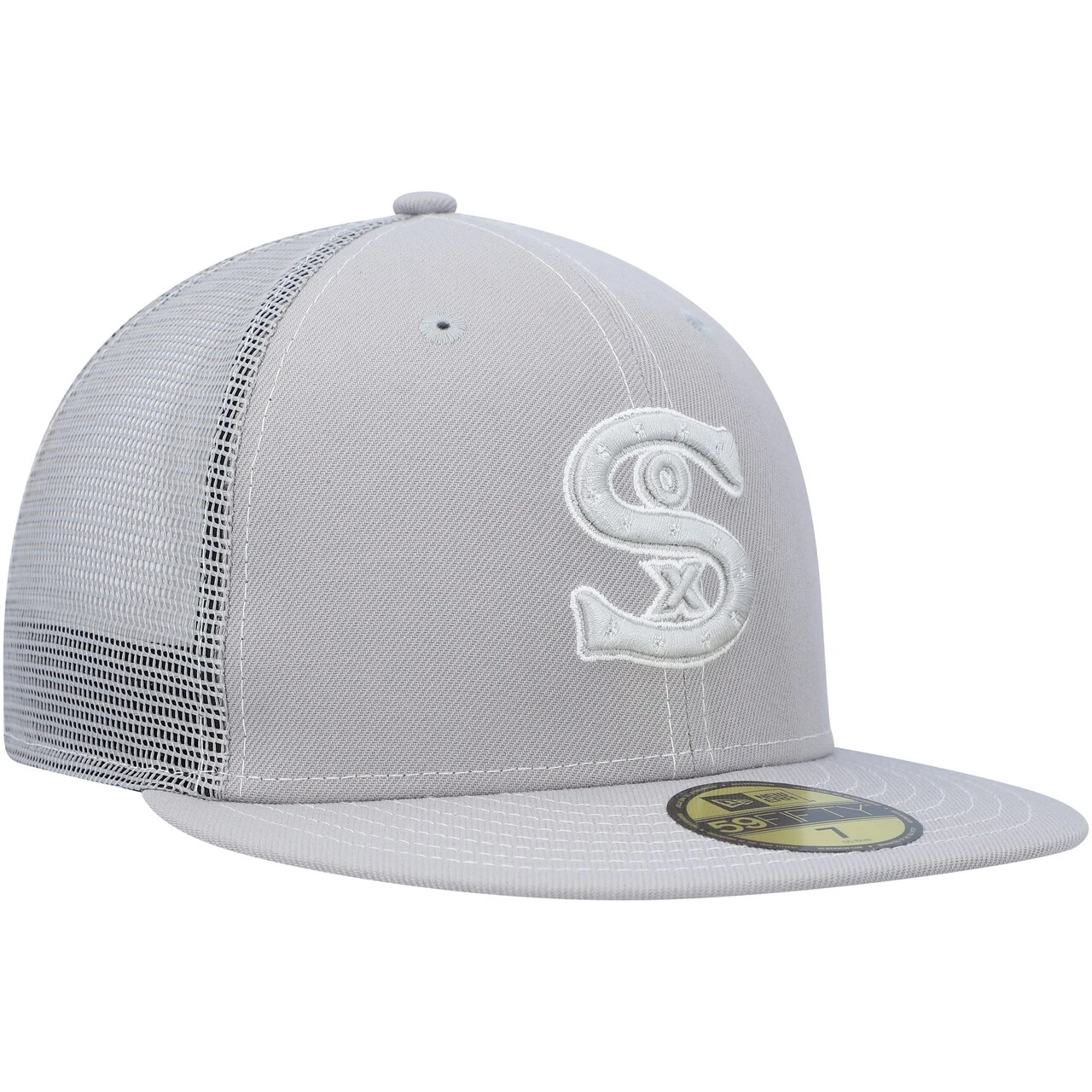 Men's Chicago White Sox New Era Gray 2023 On-Field Batting Practice 59FIFTY Fitted Hat 5 Men's Chicago White Sox New Era Gray 2023 On-Field Batting Practice 59FIFTY Fitted Hat - Image 3