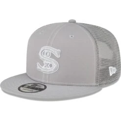 Men's Chicago White Sox New Era Gray 2023 On-Field Batting Practice 9FIFTY Snapback Hat