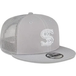 Men's Chicago White Sox New Era Gray 2023 On-Field Batting Practice 9FIFTY Snapback Hat -CapNation Shop mens new era gray chicago white sox 2023 on field batting practice 9fifty snapback hat ss5 p 4993196pv 3u ghmvrih85g6fxnquwcnxv 2sgs0uplpkx0geb3fvwk