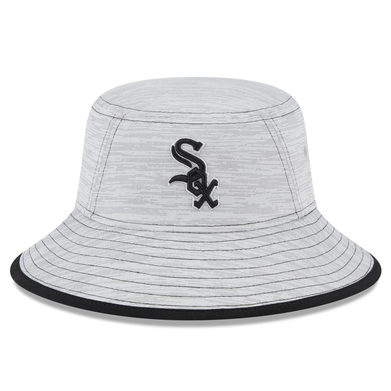 Men's Chicago White Sox New Era Gray Game Bucket Hat 3 Men's Chicago White Sox New Era Gray Game Bucket Hat