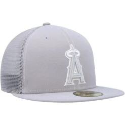 Men's Los Angeles Angels New Era Gray 2023 On-Field Batting Practice 59FIFTY Fitted Hat -CapNation Shop mens new era gray los angeles angels 2023 on field batting practice 59fifty fitted hat ss5 p 4992631pv 3u fvge6hb8kmvggpvhdefhv ri7mhtswi28ie4psy6qg