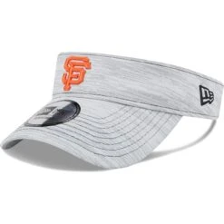 Men's San Francisco Giants New Era Gray Adjustable Visor