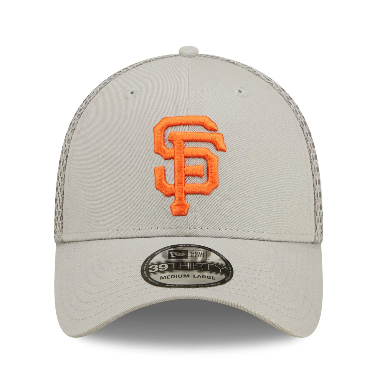 Men's San Francisco Giants New Era Gray Team Neo 39THIRTY Flex Hat 4 Men's San Francisco Giants New Era Gray Team Neo 39THIRTY Flex Hat - Image 2
