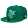 Men's Baltimore Orioles New Era Green 2022 St. Patrick's Day 59FIFTY Fitted Hat -CapNation Shop mens new era green baltimore orioles 2022 st patricks day 59fifty fitted hat pi4418000 altimages ff 4418205 df24ee1edc6581008a90alt1 full
