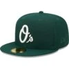 Men's Baltimore Orioles New Era Green White Logo 59FIFTY Fitted Hat -CapNation Shop mens new era green baltimore orioles white logo 59fifty fitted hat ss5 p 4705584pv 1u bmdrl55ofvvqan9k0vn4v b1r3uc2t4fbll5lebsrv