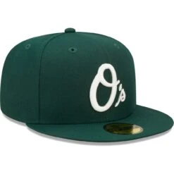 Men's Baltimore Orioles New Era Green White Logo 59FIFTY Fitted Hat -CapNation Shop mens new era green baltimore orioles white logo 59fifty fitted hat ss5 p 4705584pv 3u bmdrl55ofvvqan9k0vn4v lq73eugbzsvn5xnm0klq