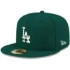 Men's Los Angeles Dodgers New Era Green White Logo 59FIFTY Fitted Hat -CapNation Shop mens new era green los angeles dodgers white logo 59fifty fitted hat pi4208000 altimages ff 4208698 ccb26bfe4117898aad5falt1 full