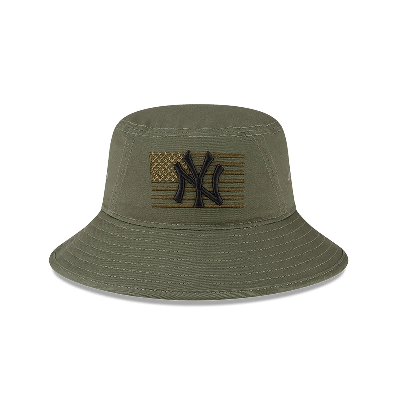 Men's New York Yankees New Era Green 2023 Armed Forces Day Bucket Hat 4 Men's New York Yankees New Era Green 2023 Armed Forces Day Bucket Hat - Image 2