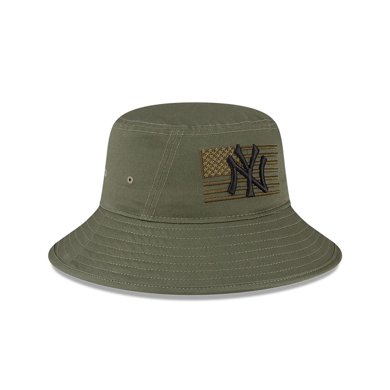 Men's New York Yankees New Era Green 2023 Armed Forces Day Bucket Hat 5 Men's New York Yankees New Era Green 2023 Armed Forces Day Bucket Hat - Image 3