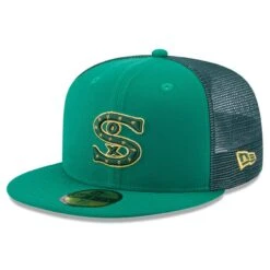 Men's Chicago White Sox New Era Kelly Green 2023 St. Patrick's Day 59FIFTY Fitted Hat