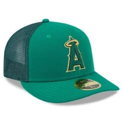 Men's Los Angeles Angels New Era Kelly Green 2023 St. Patrick's Day Low Profile 59FIFTY Fitted Hat -CapNation Shop mens new era kelly green los angeles angels 2023 st patricks day low profile 59fifty fitted hat ss5 p 4987009pv 3u klrdhdegjcrcwbiibtdfv ntlq4lvfvnjpsfmwxbnx