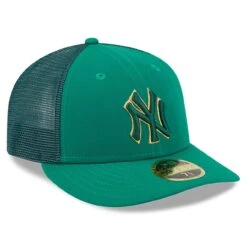 Men's New York Yankees New Era Kelly Green 2023 St. Patrick's Day Low Profile 59FIFTY Fitted Hat -CapNation Shop mens new era kelly green new york yankees 2023 st patricks day low profile 59fifty fitted hat ss5 p 4987038pv 3u 2r7tsv1n0segy7qcqcnqv 1qljd5gmjy6nbpztavhw