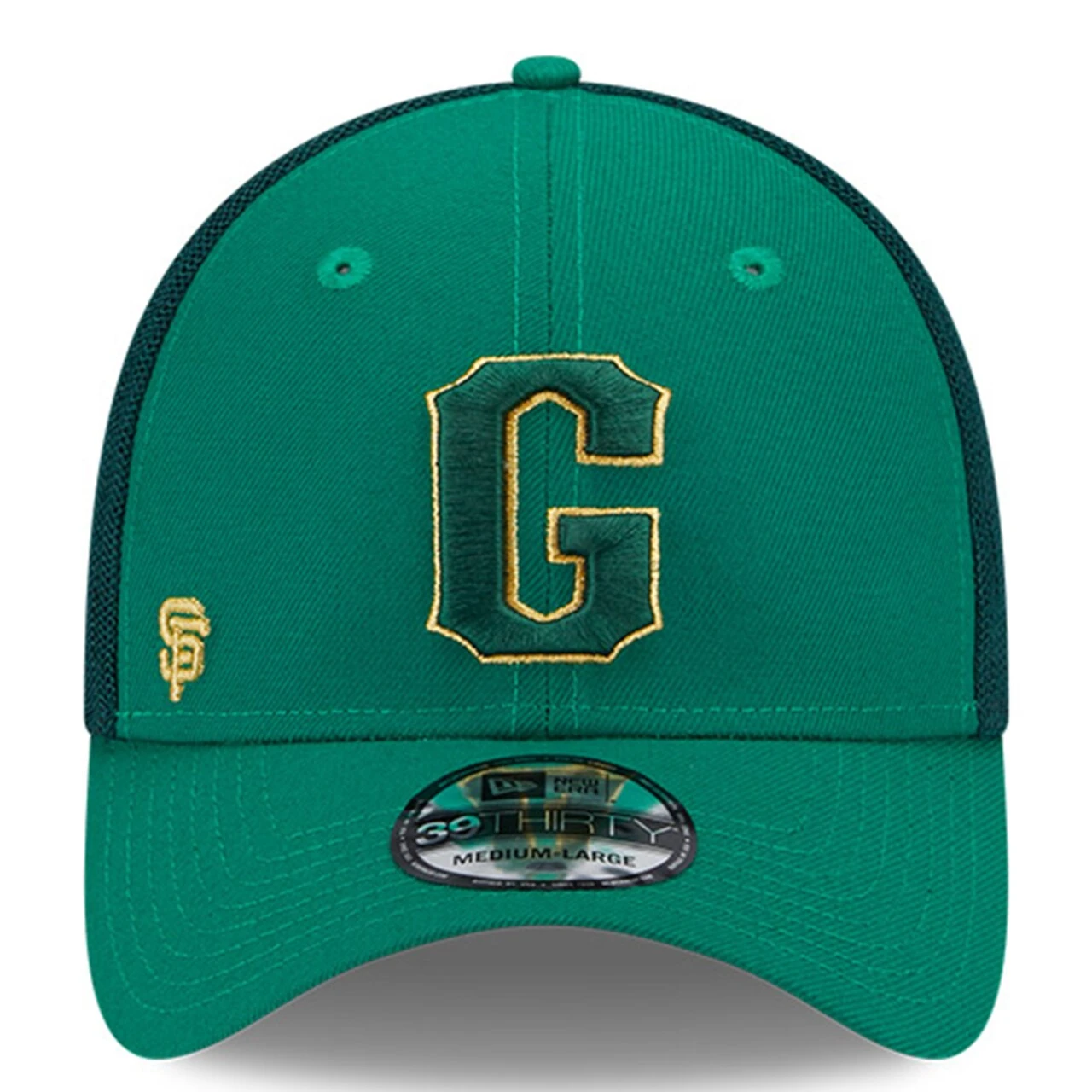 Men's San Francisco Giants New Era Kelly Green 2023 St. Patrick's Day 39THIRTY Flex Hat 4 Men's San Francisco Giants New Era Kelly Green 2023 St. Patrick's Day 39THIRTY Flex Hat - Image 2