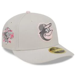 Men's Baltimore Orioles New Era Khaki 2023 Mother's Day Low Profile 59FIFTY Fitted Hat