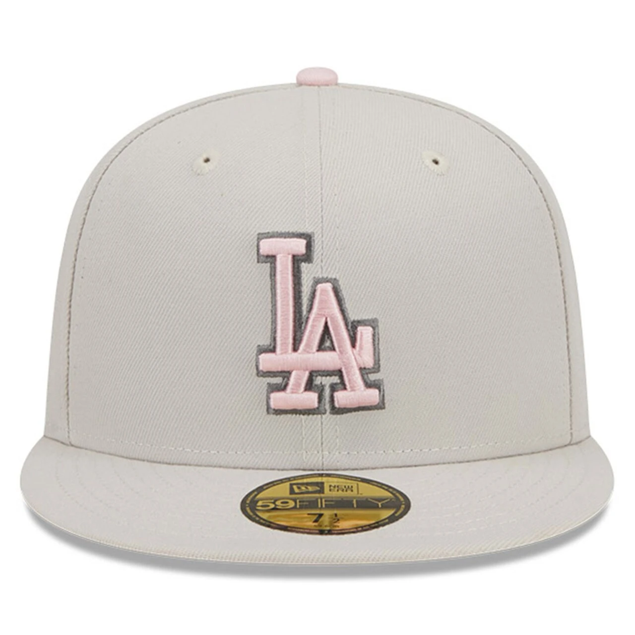 Men's Los Angeles Dodgers New Era Khaki 2023 Mother's Day On-Field 59FIFTY Fitted Hat 4 Men's Los Angeles Dodgers New Era Khaki 2023 Mother's Day On-Field 59FIFTY Fitted Hat - Image 2