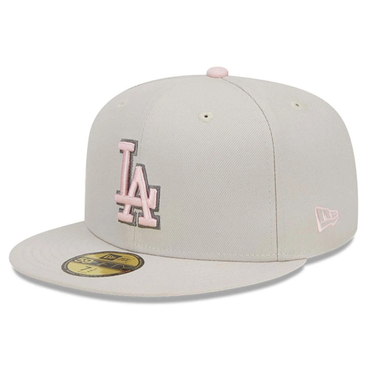 Men's Los Angeles Dodgers New Era Khaki 2023 Mother's Day On-Field 59FIFTY Fitted Hat 5 Men's Los Angeles Dodgers New Era Khaki 2023 Mother's Day On-Field 59FIFTY Fitted Hat - Image 3
