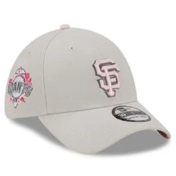 Men's San Francisco Giants New Era Khaki 2023 Mother's Day 39THIRTY Flex Hat