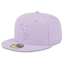 Men's Chicago White Sox New Era Lavender 2023 Spring Color Basic 59FIFTY Fitted Hat