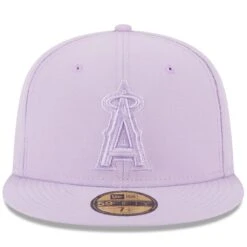 Men's Los Angeles Angels New Era Lavender 2023 Spring Color Basic 59FIFTY Fitted Hat -CapNation Shop mens new era lavender los angeles angels 2023 spring color basic 59fifty fitted hat ss5 p 4998405pv 2u ffvohnjejh58rool6mcev pu2fqfdtrtngdcwy73r2