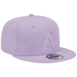 Men's Los Angeles Angels New Era Lavender Spring Color Basic 9FIFTY Snapback Hat -CapNation Shop mens new era lavender los angeles angels spring color basic 9fifty snapback hat ss5 p 5000320pv 3u hqwx7ycr3qdnglv3p9ogv jxfkalss4wbirofluuzr