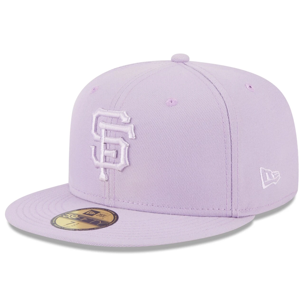 Men's San Francisco Giants New Era Lavender 2023 Spring Color Basic 59FIFTY Fitted Hat 3 Men's San Francisco Giants New Era Lavender 2023 Spring Color Basic 59FIFTY Fitted Hat