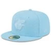 Men's Baltimore Orioles New Era Light Blue 2023 Spring Color Basic 59FIFTY Fitted Hat -CapNation Shop mens new era light blue baltimore orioles 2023 spring color basic 59fifty fitted hat ss5 p 4998376pv 1u mu23rb4nsxxl6ukpvgjiv vxstipkkg79gtcew53wp