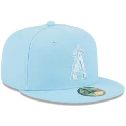 Men's Los Angeles Angels New Era Light Blue 2023 Spring Color Basic 59FIFTY Fitted Hat -CapNation Shop mens new era light blue los angeles angels 2023 spring color basic 59fifty fitted hat ss5 p 4998407pv 3u lqtrkycjddvukvuqfw4sv zjgkak7dvnb3b7vtwatg