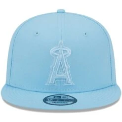 Men's Los Angeles Angels New Era Light Blue Spring Color Basic 9FIFTY Snapback Hat -CapNation Shop mens new era light blue los angeles angels spring color basic 9fifty snapback hat ss5 p 5000318pv 2u dnb3ezrjyb4mbpt01mjuv 17wm3k86f9ihbl9nfdrb