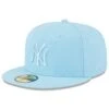 Men's New York Yankees New Era Light Blue 2023 Spring Color Basic 59FIFTY Fitted Hat -CapNation Shop mens new era light blue new york yankees 2023 spring color basic 59fifty fitted hat ss5 p 4998417pv 1u mr3iet4xdodrhpgix326v qa1wlt6nt5gbfizgtsfd