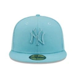 Men's New York Yankees New Era Light Blue Color Pack 59FIFTY Fitted Hat -CapNation Shop mens new era light blue new york yankees color pack 59fifty fitted hat pi4673000 altimages ff 4673297 ddad0a4001784992f614alt2 full