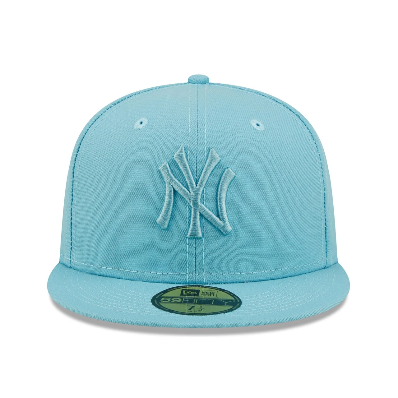 Men's New York Yankees New Era Light Blue Color Pack 59FIFTY Fitted Hat - Image 2