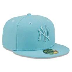 Men's New York Yankees New Era Light Blue Color Pack 59FIFTY Fitted Hat -CapNation Shop mens new era light blue new york yankees color pack 59fifty fitted hat pi4673000 altimages ff 4673297 ddad0a4001784992f614alt3 full