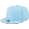 Men's New York Yankees New Era Light Blue Spring Color Basic 9FIFTY Snapback Hat -CapNation Shop mens new era light blue new york yankees spring color basic 9fifty snapback hat ss5 p 5000330pv 1u cqqi6zv6apbupgp3d75rv yhdokalxasy6clnpys8v