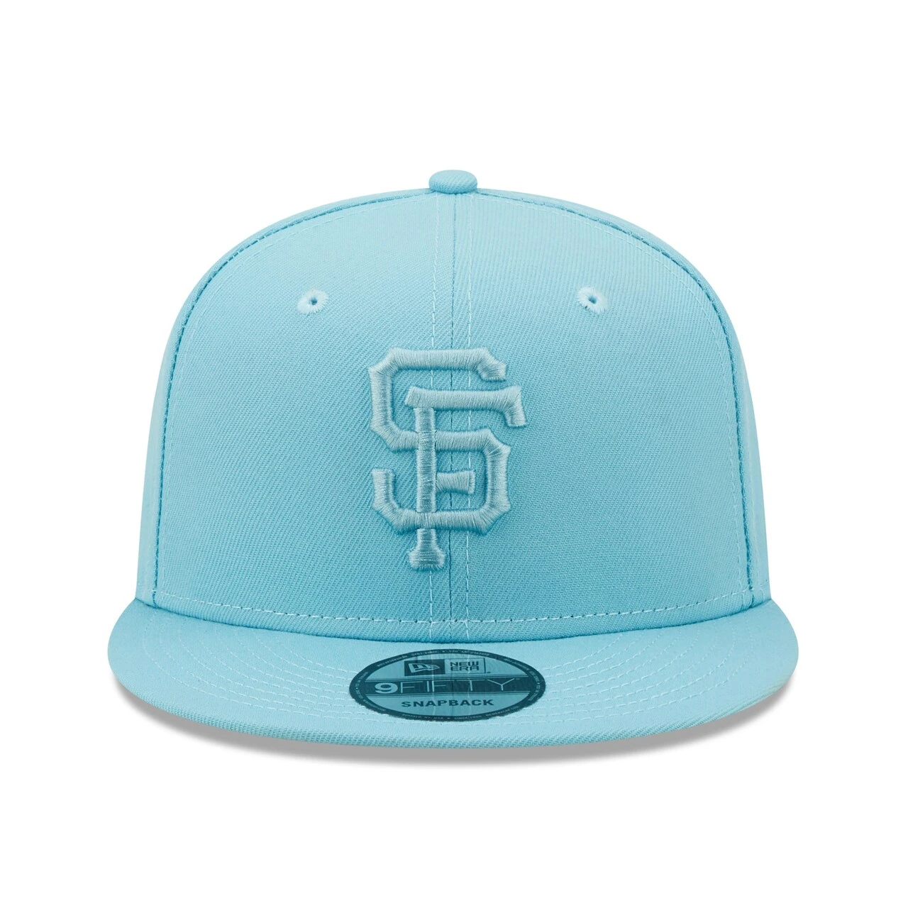 Men's San Francisco Giants New Era Light Blue Color Pack Tonal 9FIFTY Snapback Hat 4 Men's San Francisco Giants New Era Light Blue Color Pack Tonal 9FIFTY Snapback Hat - Image 2
