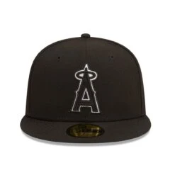 Men's Los Angeles Angels New Era Black On Black Dub 59FIFTY Fitted Hat -CapNation Shop mens new era los angeles angels black on black dub 59fifty fitted hat ss5 p 4799939pv 2u geydlsoyzuiiaeajzpzuv tjc9ffdtf95bncfcivgv