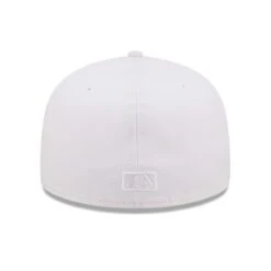 Men's Los Angeles Angels New Era White On White 59FIFTY Fitted Hat -CapNation Shop mens new era los angeles angels white on white 59fifty fitted hat pi4731000 altimages ff 4731074 4cabd18336002c0641acalt4 full