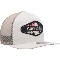 Men's San Francisco Giants New Era Natural Retro Beachin' Patch A-Frame Trucker 9FIFTY Snapback Hat -CapNation Shop mens new era natural san francisco giants retro beachin patch a frame trucker 9fifty snapback hat ss5 p 200003586pv 3u svkgsjq6eddnlcnyaebov kwreqyojy0g0ms9rvluf