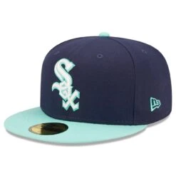 Men's Chicago White Sox New Era Navy 95th Anniversary Team UV 59FIFTY Fitted Hat -CapNation Shop mens new era navy chicago white sox 95th anniversary team uv 59fifty fitted hat pi4627000 altimages ff 4627064 e21f01aa58d32783fd83alt3 full