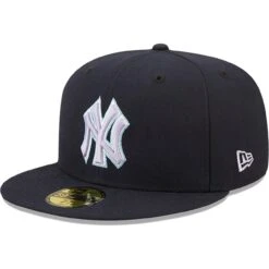 Men's New York Yankees New Era Navy 100th Anniversary Lavender Undervisor 59FIFTY Fitted Hat -CapNation Shop mens new era navy new york yankees 100th anniversary lavender undervisor 59fifty fitted hat ss5 p 4858283pv 3u 8t3fufkiwig63laqykmnv f7lxh3sx2wmzhiqxlttq