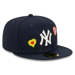 Men's New York Yankees New Era Navy Chain Stitch Heart 59FIFTY Fitted Hat -CapNation Shop mens new era navy new york yankees chain stitch heart 59fifty fitted hat ss5 p 4688222pv 3u t4waretghpdkfx04h0ntv ja9iovys3knklk322rqz