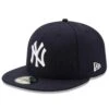 Men's New York Yankees New Era Navy Game Authentic Collection On-Field 59FIFTY Fitted Hat -CapNation Shop mens new era navy new york yankees game authentic collection on field 59fifty fitted hat pi2659000 altimages ff 2659252alt1 full