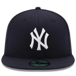 Men's New York Yankees New Era Navy Game Authentic Collection On-Field 59FIFTY Fitted Hat -CapNation Shop mens new era navy new york yankees game authentic collection on field 59fifty fitted hat pi2659000 altimages ff 2659252alt2 full