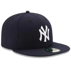 Men's New York Yankees New Era Navy Game Authentic Collection On-Field 59FIFTY Fitted Hat -CapNation Shop mens new era navy new york yankees game authentic collection on field 59fifty fitted hat pi2659000 altimages ff 2659252alt3 full