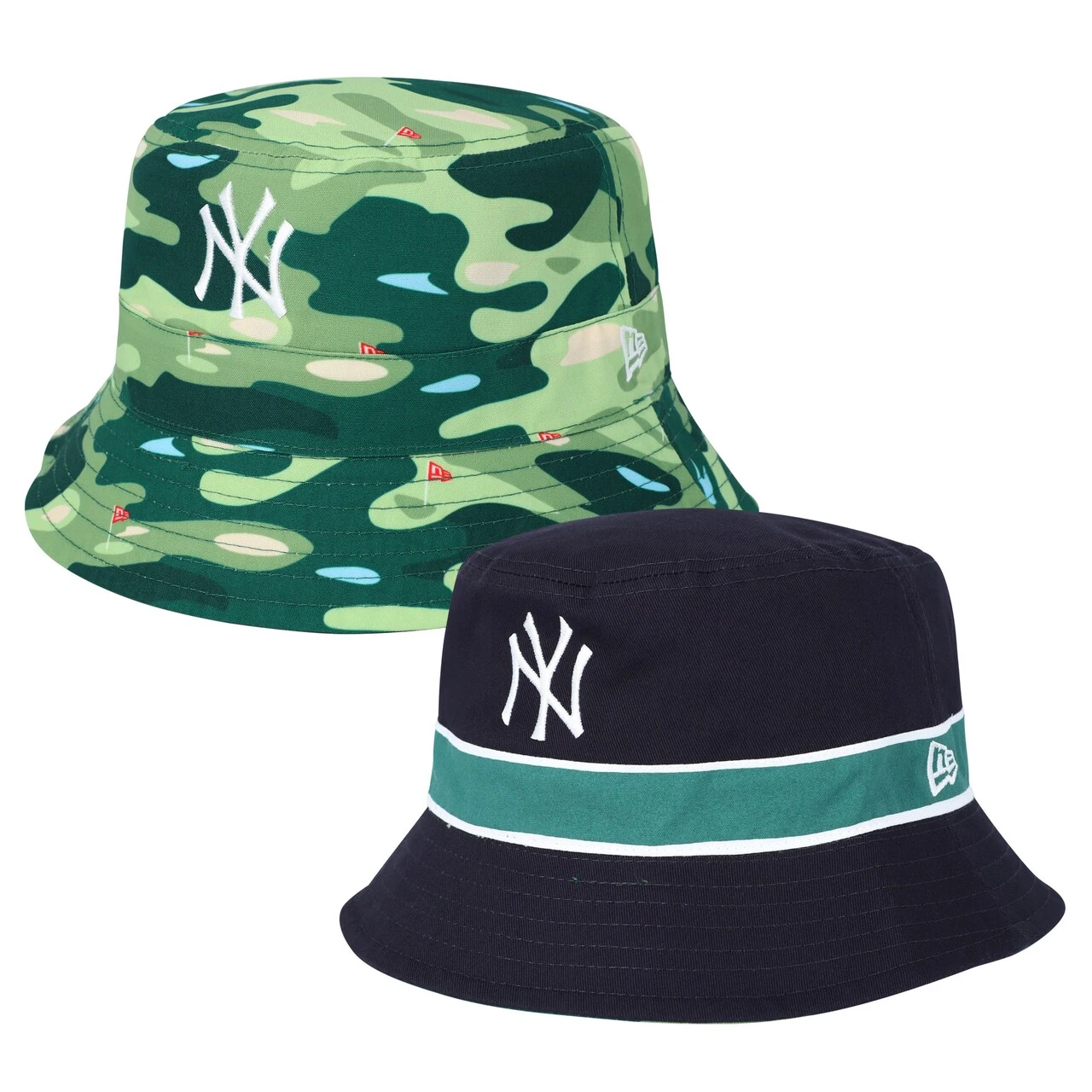 Men's New York Yankees New Era Navy Reverse Bucket Hat 3 Men's New York Yankees New Era Navy Reverse Bucket Hat