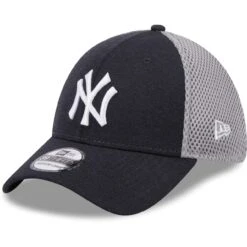 Men's New York Yankees New Era Navy Shadow Neo 39THIRTY Flex Hat